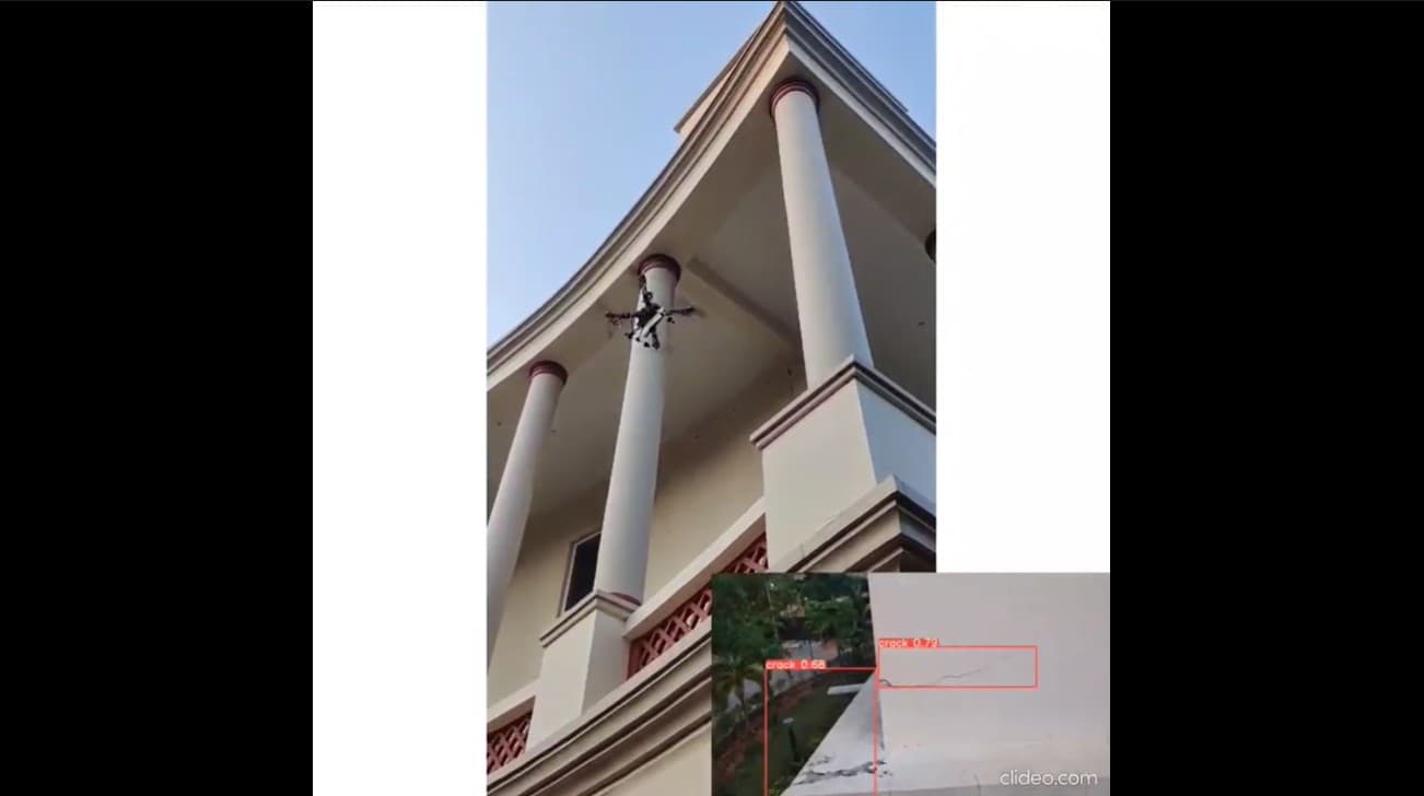 AI & ML-Based Autonomous Drone for Dam Inspection